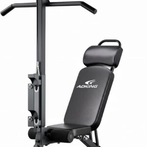 12-in-1 Home Gym LAT Pull Down & High Pulley System 12-in-1 Home Gym: Lat Pulldown & High Pulley System for Full Body Training
