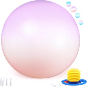 Extra Thick Exercise Ball for Yoga & Core Workouts with Pump