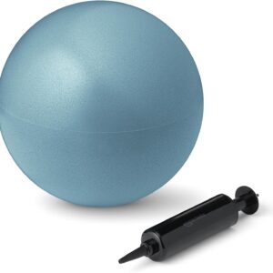 Mini Pilates Ball for Core Workouts, Anti-Burst 9-Inch Exercise Ball