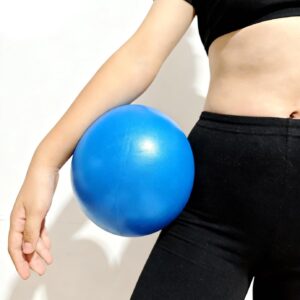 Portable 9" Mini Exercise Ball for Yoga, Pilates & Core Workouts