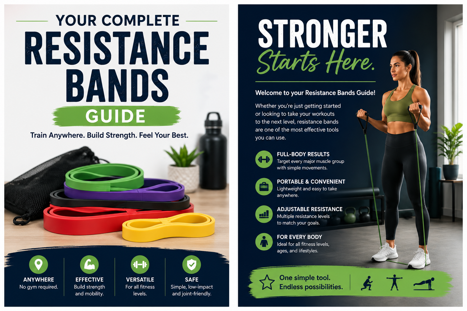 Resistance band workout