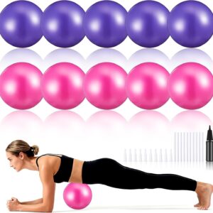 Kifmurase 10Pcs Small Exercise Balls, 9 Inch Mini Pilates Ba... 10-Pack 9 Inch Mini Exercise Balls for Pilates, Yoga & Core Training
