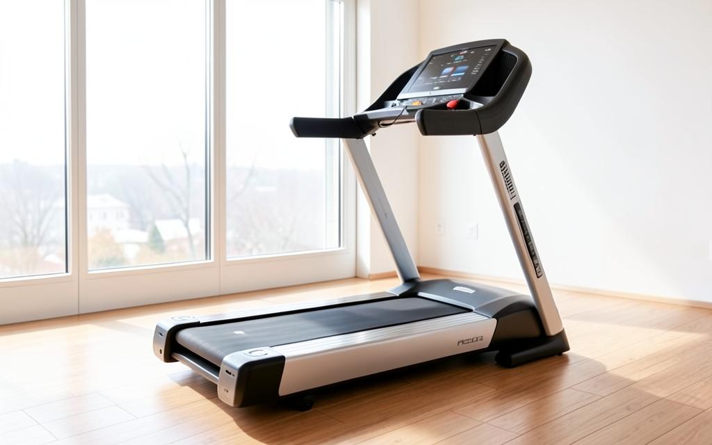 Modern motorized treadmill for home use