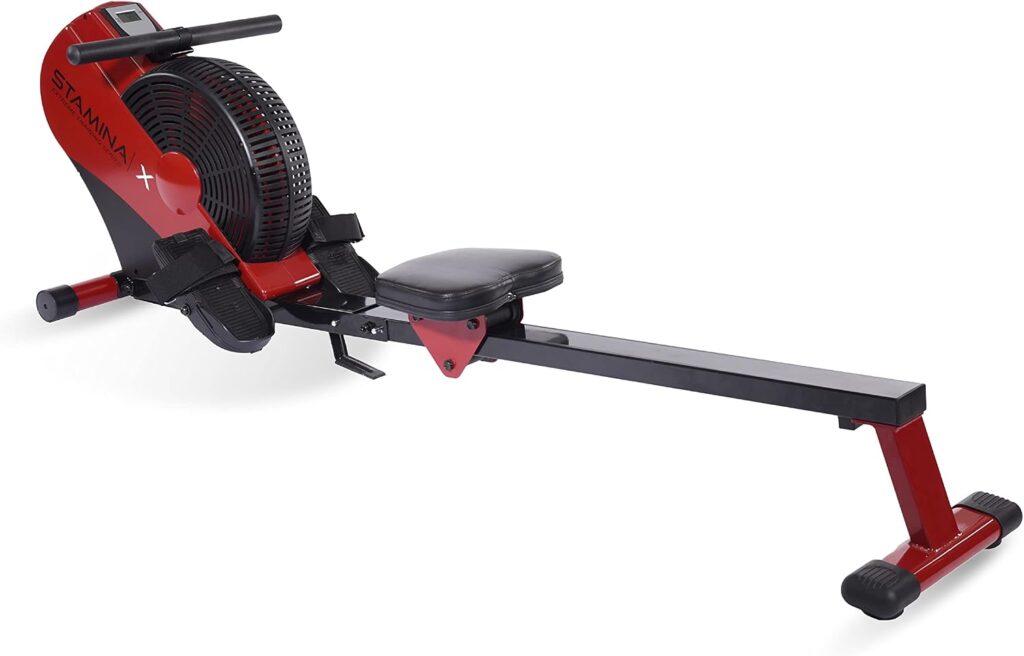 Foldable Air Rowing Machine with Smart App for Full-Body Home Cardio